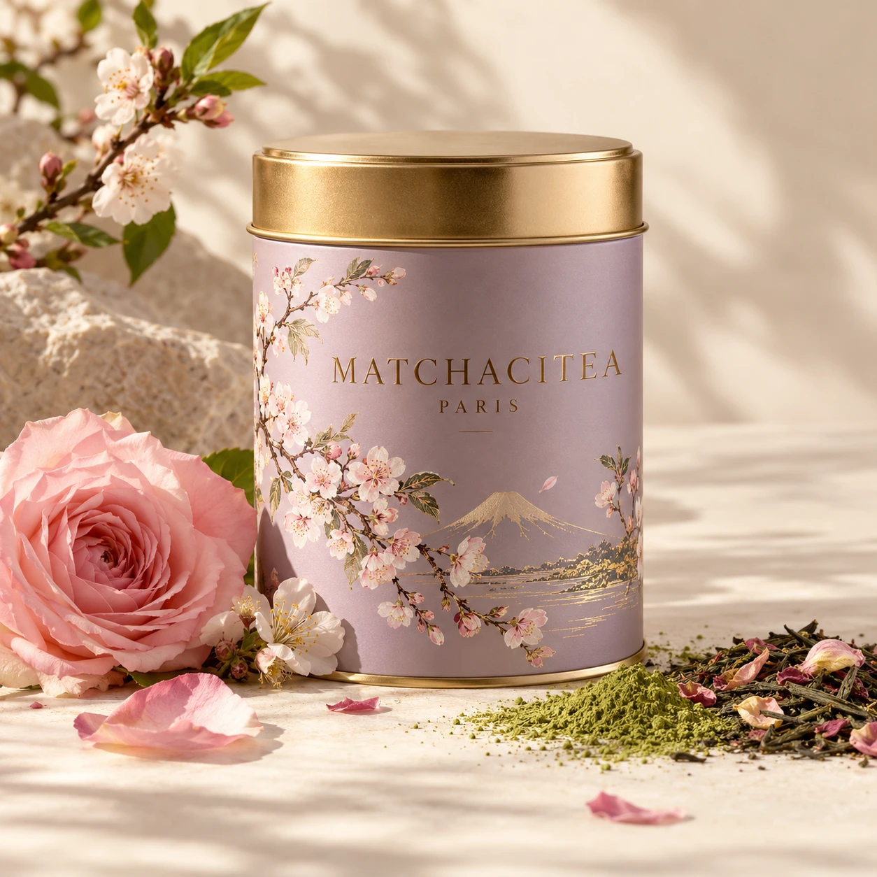 Illustrative Rose Matcha Blend collection image