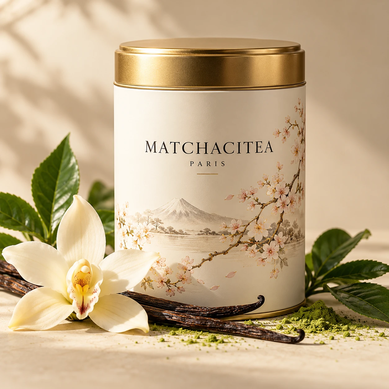 Illustrative Vanilla Matcha Blend collection image