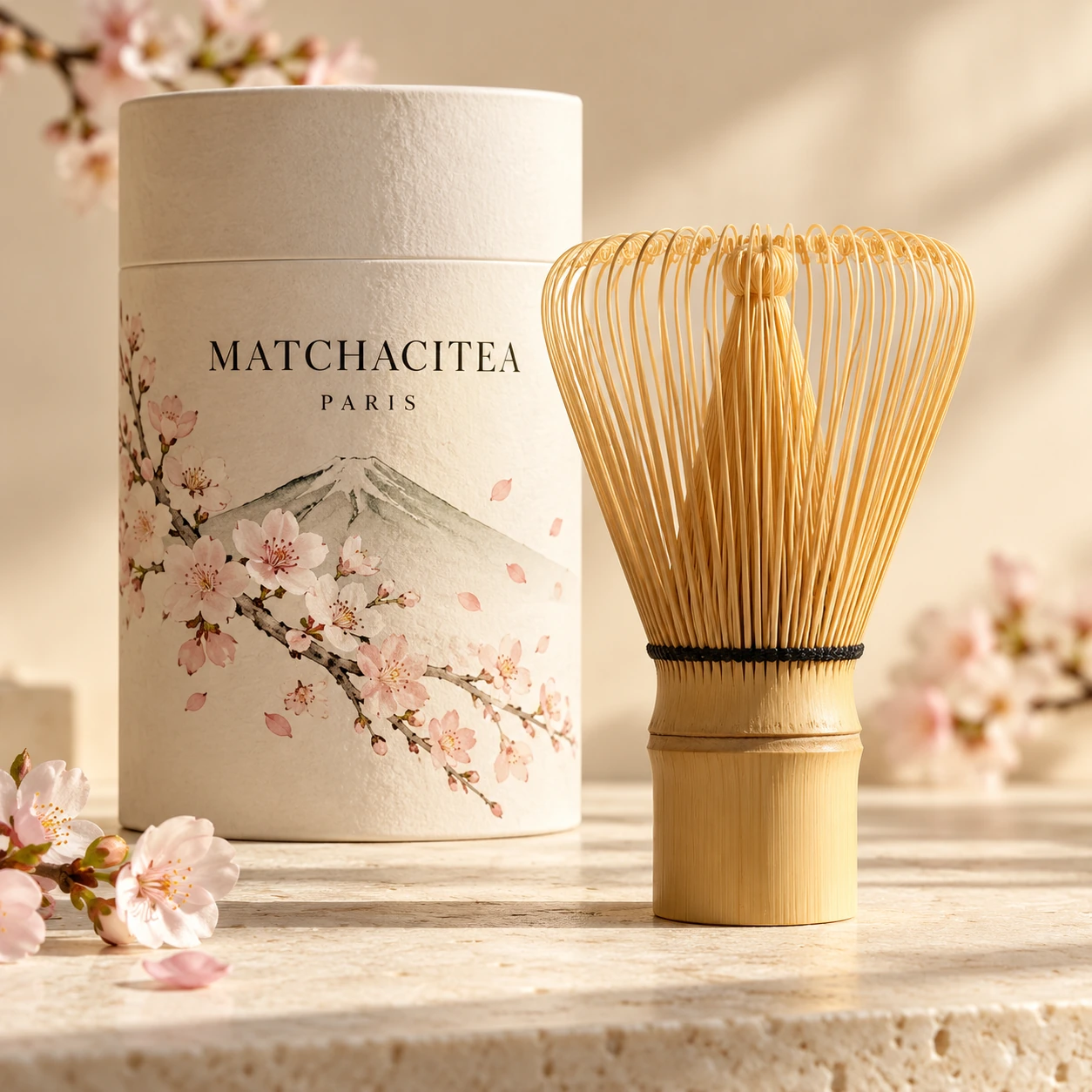 Illustrative Bamboo Whisk — 80 Prongs collection image